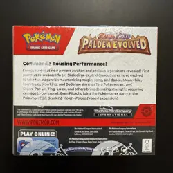 Pokemon TCG Scarlet and Violet Paldea Evolved Booster Box New Factory Sealed - Image 3