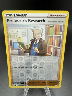 Pokemon TCG - Reverse Holo Professor's Research 147/172 - Brilliant Stars 2022 - Image 1