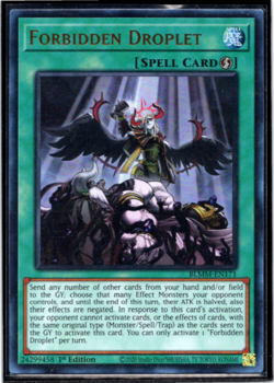 Forbidden Droplet - BLMM-EN171 - Ultra Rare - 1st Edition Yugioh - Image 1