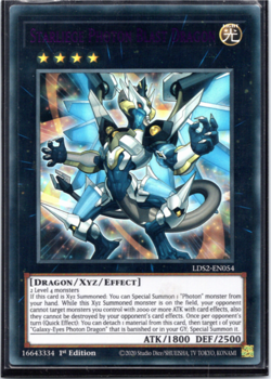 Starliege Photon Blast Dragon PURPLE LDS2-EN054 - Ultra Rare 1st Edition Yugioh - Image 1