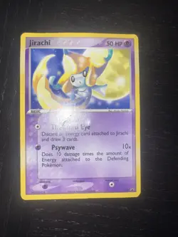 HP/DMG - Jirachi 021 Black Star Promo - Pokemon TCG Vintage 2004 -c - Image 1