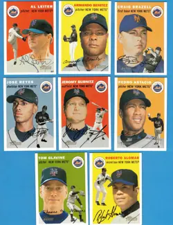 2003 Topps Heritage New York Mets 1-430 Team Set! SP's Included! - Image 1