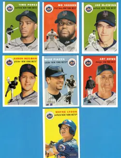 2003 Topps Heritage New York Mets 1-430 Team Set! SP's Included! - Image 3