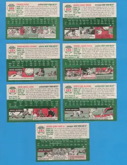 2003 Topps Heritage New York Mets 1-430 Team Set! SP's Included! - Image 4
