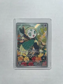 Pokemon TCG Meloetta 026 Black Star Promo - Mega Evolution Promos - Image 1