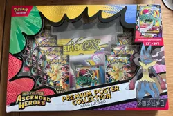 Pokemon TCG - Ascended Heroes Premium Poster Collection - Mega Lucario - Image 1