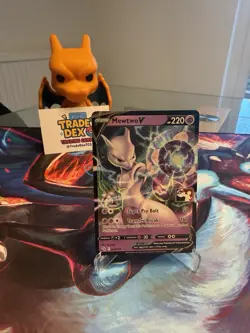 Pokemon TCG Mewtwo v Prize Pack Series 3 030/078 Holo Ultra Rare NM - Image 1