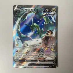Pokemon TCG Rayquaza V 194/203 Evolving Skies Alternate Art Near Mint / MINT - Image 1