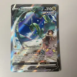 Pokemon TCG Rayquaza V 194/203 Evolving Skies Alternate Art Near Mint / MINT - Image 2