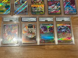 13 x Bundle AGS 10 9.5 9 Graded Pokemon Slabs Phantasmal Flames Black Bolt Mega - Image 2