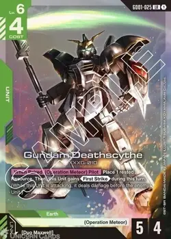 GD01-025 LR - Gundam Deathscythe - Gundam TCG - Image 1