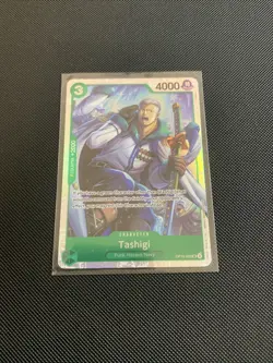 Tashigi OP10-032 SR Royal Blood One Piece Card Game - Image 1