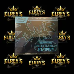 Phantasmal Flames Elite Trainer Box Pokemon TCG Sealed ETB - Image 1