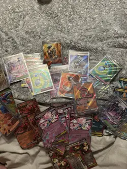 64 Card Lot From Phantasmal Flames Includes 54 EX & 10 Full Art/IR/Trainer - Image 1