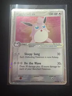Wigglytuff EX 2004 #101 Holo Pokemon Card Rare TCG - Image 3