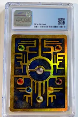 CGC 8 NM/MINT Ancient Mew 2000 MOVIE Double HOLO Promo Pokemon Card RARE! - Image 2