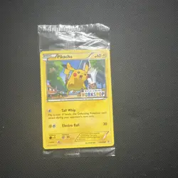Pokemon Pikachu Build-A-Bear Workshop Promo 20/108 Basic Lightning 60HP Card - Image 1