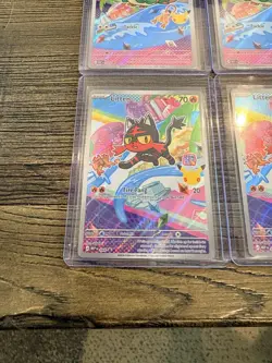 Pokemon TCG First Partner 30th Anniversary Promo Card Lot. Three Pair. Mint Cond - Image 3