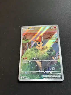 Pokemon Victini Holo Promo Sv: Scarlet & Violet 208 80 HP Basic TCG Card 2025 - Image 3