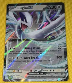 Pokemon Trading Card Game Classic: Lugia ex Basic EX Holo Rare 017/034 - Image 1