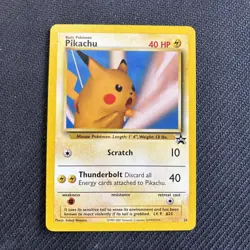 PIKACHU 26 WOTC Black Star Promo - 26 - Pokemon Card #26 snap - Image 1