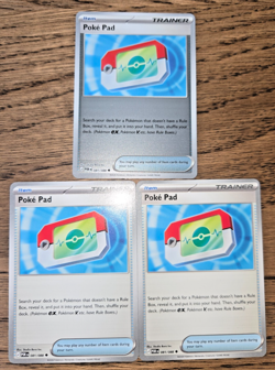 Pokepad Perfect Order 081/088 x3 cards 1x Holo Pokemon TCG All NM Condition - Image 1
