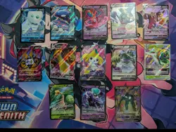 Pokemon TCG Lot A Collection Of Assorted V VSTAR VMAX Cards, 13 Card Lot NM - Image 1
