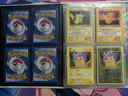Pokemon Oops All Pikachu Collection In Binder, 40 Card Lot From WOTC Thru Modern - Image 2