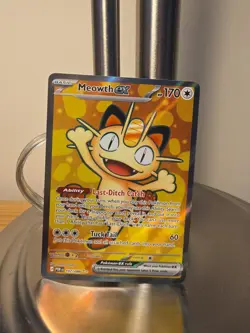 Meowth ex 107/088 Ultra Rare Perfect Order Pokemon Card - Image 1