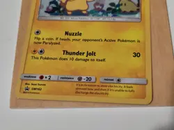 Pikachu+Mimikyu SM162 Sun & Moon Black Star Promo Holo Card TCG - Image 2