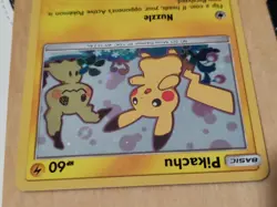 Pikachu+Mimikyu SM162 Sun & Moon Black Star Promo Holo Card TCG - Image 3