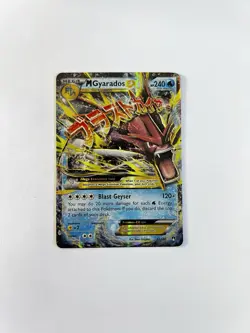 Mega M Gyarados EX 27/122 Breakpoint Ultra Rare Holo Pokemon TCG Card NM ✨ - Image 2
