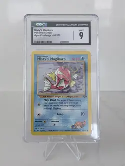 CGC 9 Mint Misty's Magikarp Gym Challenge 88/132 Pokemon Card - Image 1