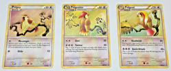2011 Pokemon TCG Call of Legends Pidgey Evolution Line 3 Card Lot - NM/MINT - Image 1