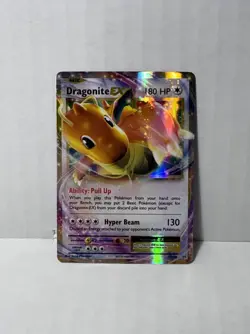 Pokemon Card - Dragonite EX XY Evolutions 72/108 Ultra Rare Holo - Image 1