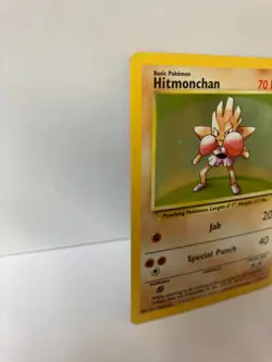 Hitmonchan 7/102 Base Set Holo Rare Pokemon Card WOTC 1999 LP - Image 4