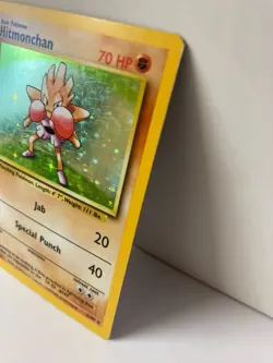 Hitmonchan 7/102 Base Set Holo Rare Pokemon Card WOTC 1999 LP - Image 5