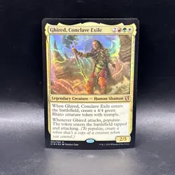 FOIL - MTG - Ghired, Conclave Exile - Commander 2019 - Image 1