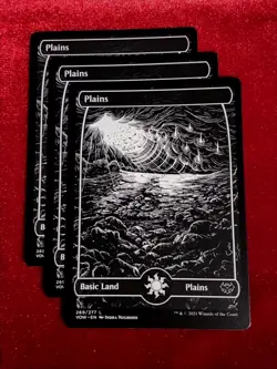MTG Innistrad Crimson Vow - Plains (x3) Land 269/277 Magic the Gathering Unplyd - Image 1