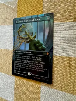 MTG Sword of Hearth and Home (Borderless) Foil Commander: TMNT NM - Image 3
