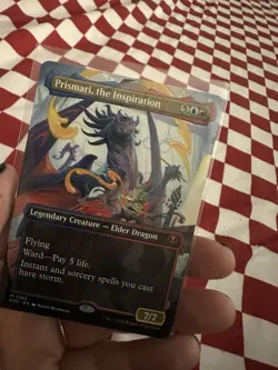 Prismari, the Inspiration Borderless MTG Secrets of Strixhaven SOS Magic NM 0285 - Image 1