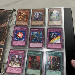yugioh card binder collection (4pages Not Pictured) - Image 2