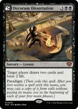 Decorum Dissertation x1 MTG Magic the Gathering - Secrets of Strixhaven - Image 1