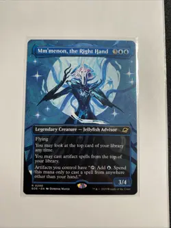 Mtg. Mm'menon, the Right Hand. Borderless. Edge of Eternities NM - Image 1