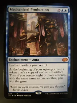 Mechanized Production NM Jumpstart 2022 MTG FREE SHIPPING - Image 1