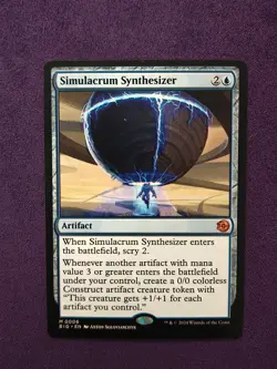 Simulacrum Synthesizer Outlaws of Thunder Junction: The Big Score Regular NM MTG - Image 1