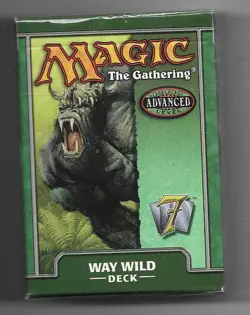 Way Wild Deck Advanced Level DECK - Magic the Gathering Factory Sealed - Image 1