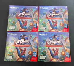 MTG Marvel Spider-Man Spidey’s Sensational Showdown Scene Box Set of 4 Magic - Image 1