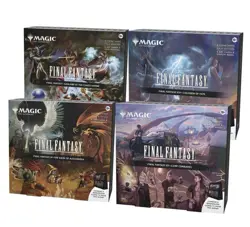 -Set of 4- Holiday Scene Box (1 of each) Final Fantasy MTG - Image 1