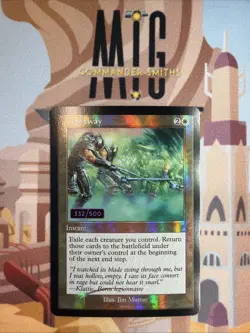 Ghostway ✨ RETRO Serialized (#332) FOIL ✨ MTG NM Ravinca Remastered - Image 1